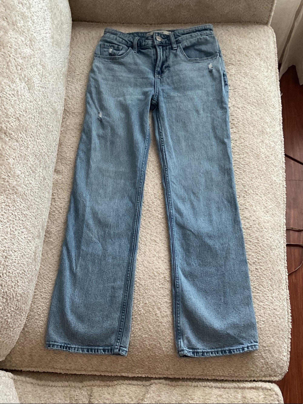 Hollister Classic Light Blue Women's Straight-Leg Jeans